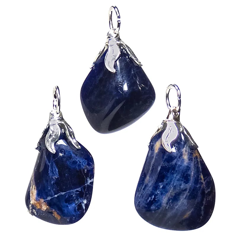 Pendentif en Sodalite Bleu Mystique
