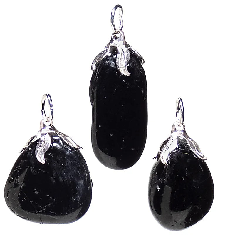 Pendentif en Tourmaline Noire - qualité A