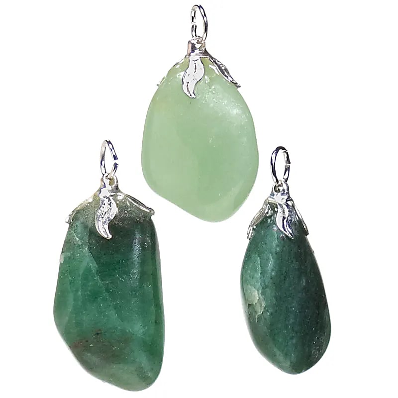 Pendentif en Aventurine Verte