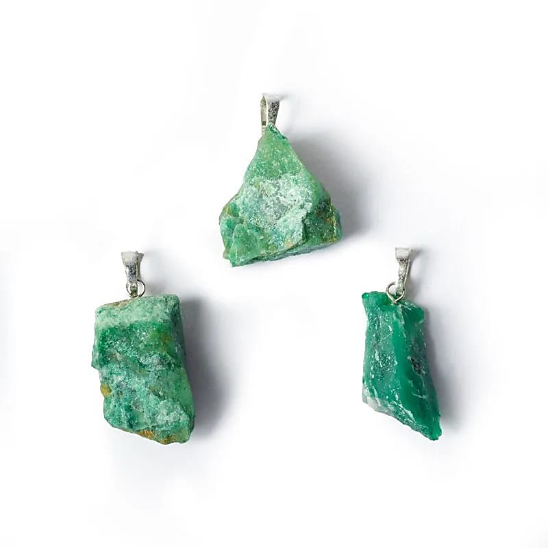 Pendentif en Jadéite brute