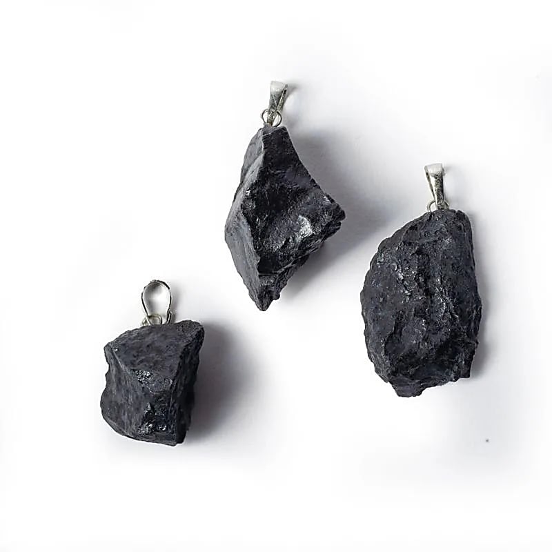 Pendentif en Shungit brut