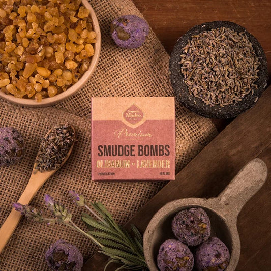 Smudge Bombes d'encens | Oliban & Lavande