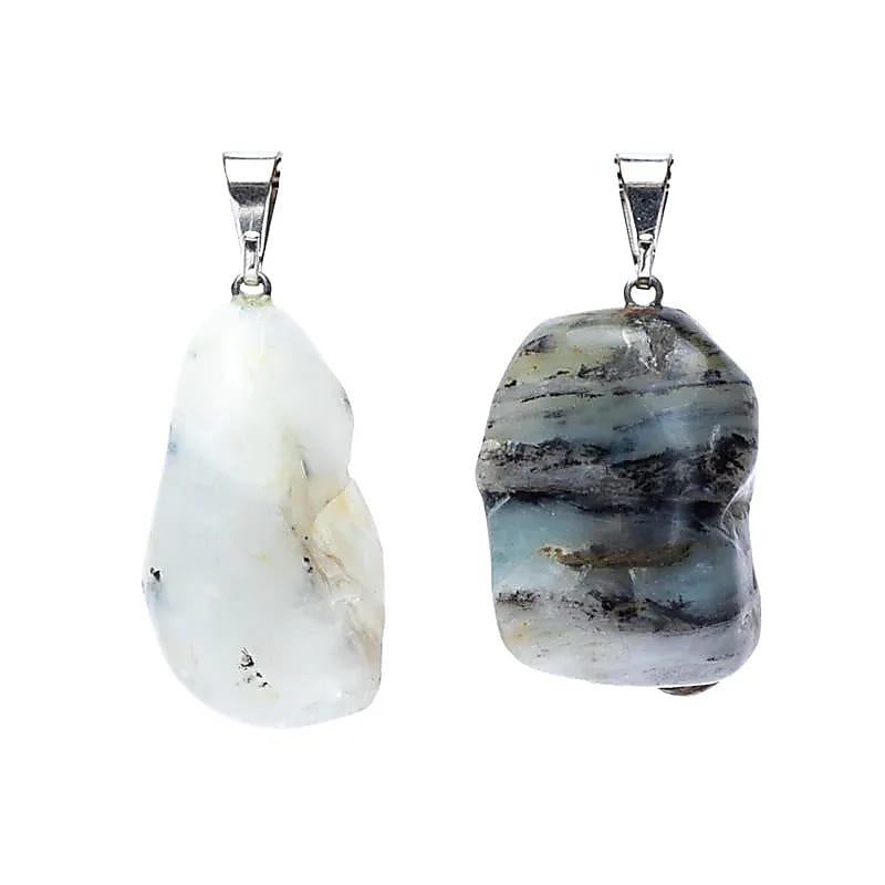 Pendentif en Opale Andine percée
