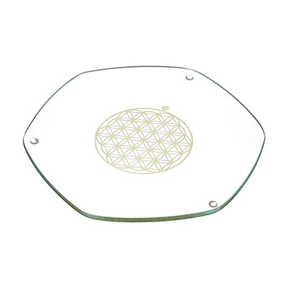 Sous-verres Energyplate - Fleur de Vie