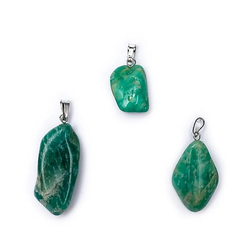 Pendentif en pierre Amazonite