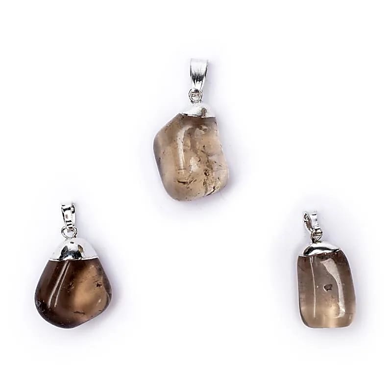 Pendentif en Quartz Fumé