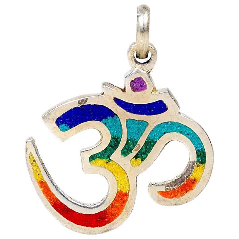 Pendentif Chakra Om Équilibrant
