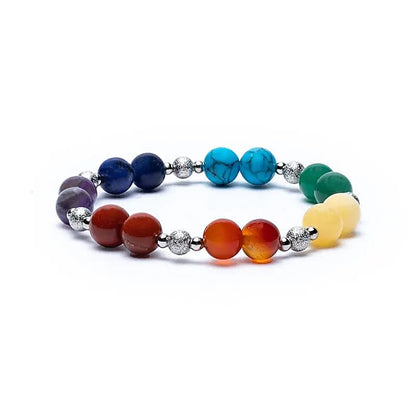 Bracelet 7 chakras | Pierres 7 mm
