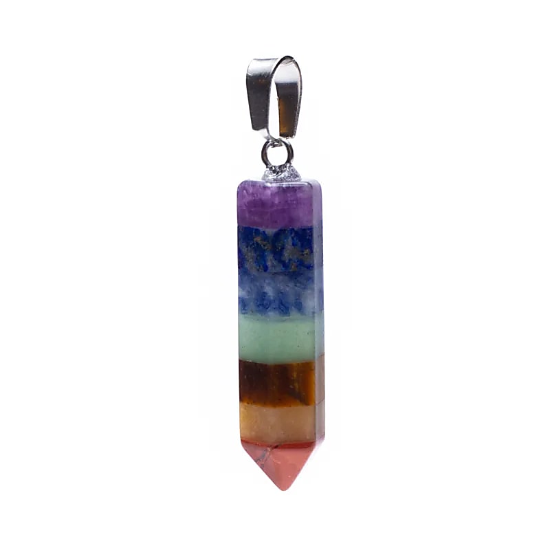 Pendentif multicolore 7 chakras