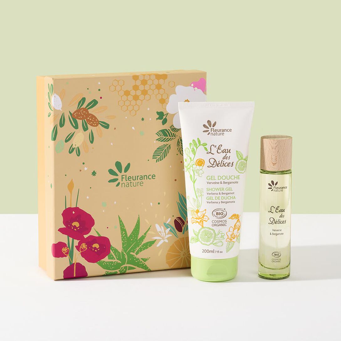Coffret Eau des Délices Verveine &amp; Bergamote Bio