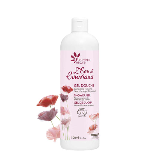 Gel Douche 500ml Eau de Coursiana – Parfum Florale et Bio