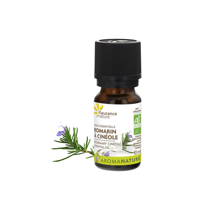 Huile Essentielle de Romarin à Cinéole Bio | Concentration &amp; Soulagement Musculaire - Flacon de 10ml