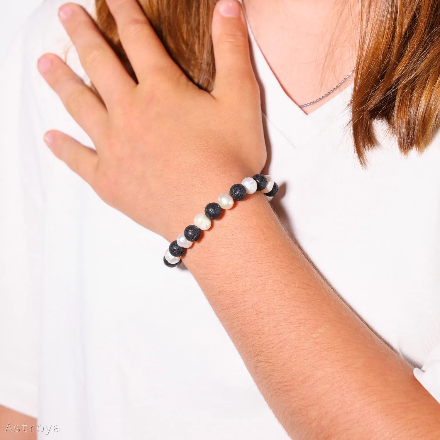 Bracelet Pierre de Lave - Perles