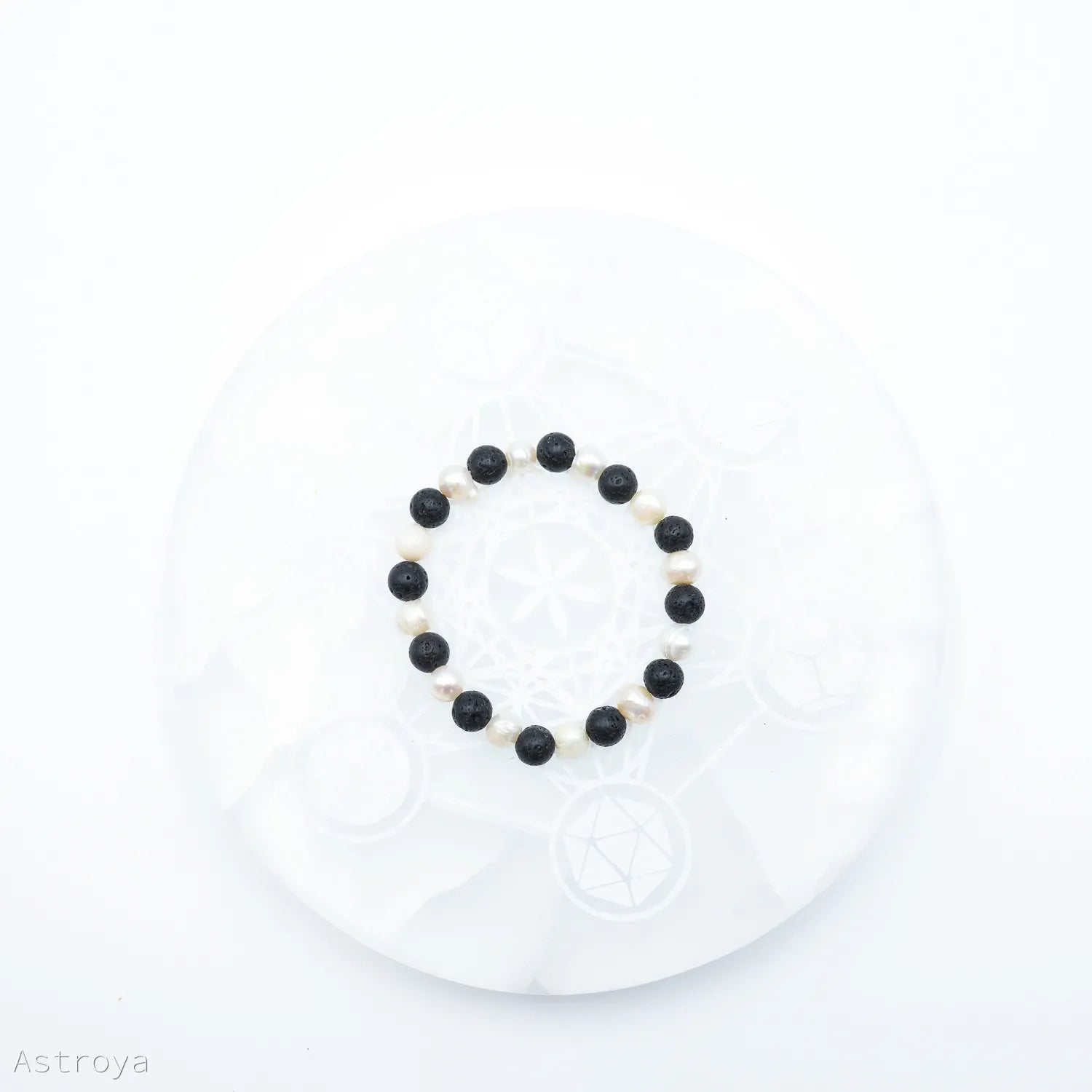Bracelet Pierre de Lave - Perles