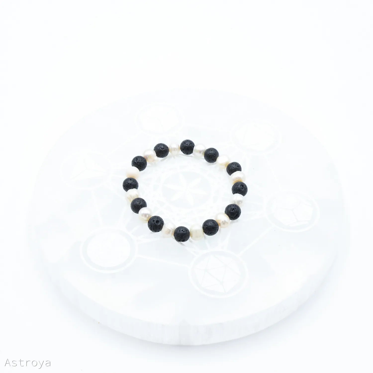 Bracelet Pierre de Lave - Perles