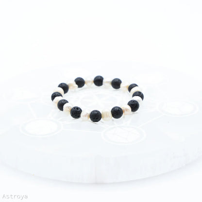Bracelet Pierre de Lave - Perles