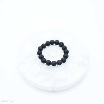 Bracelet Pierre de Lave - 12 mm