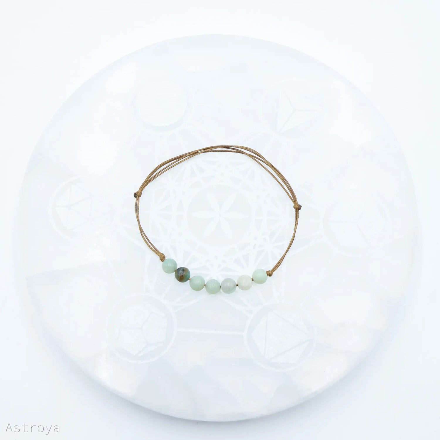 Bracelet Amazonite 7 perles