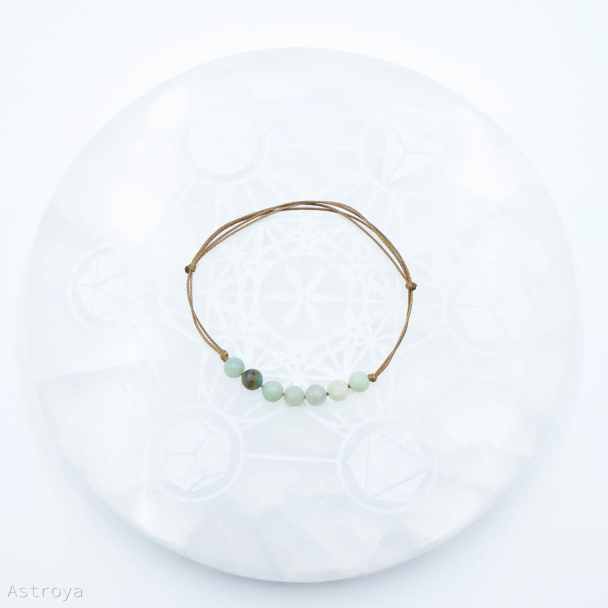 Bracelet Amazonite 7 perles