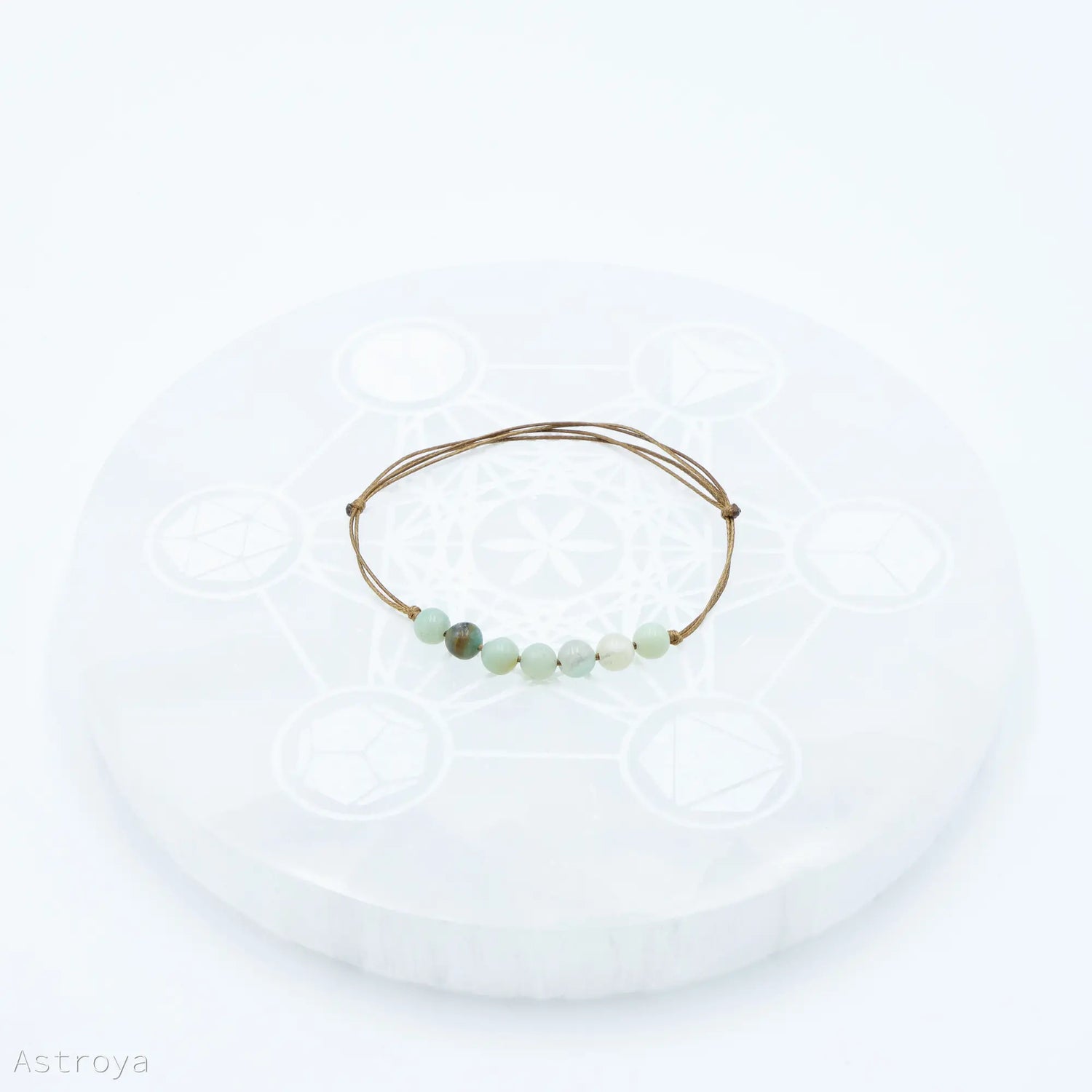 Bracelet Amazonite 7 perles