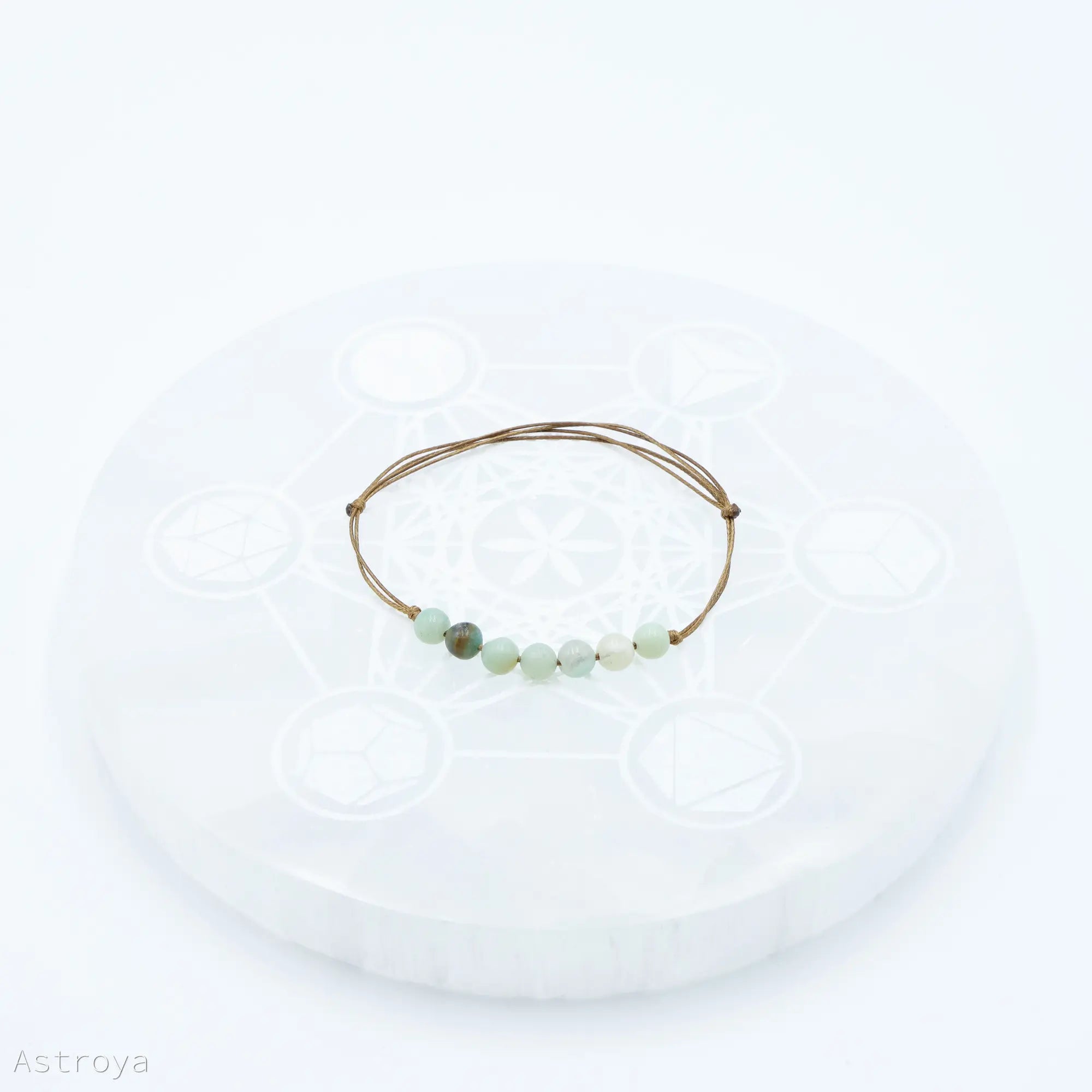 Bracelet Amazonite 7 perles