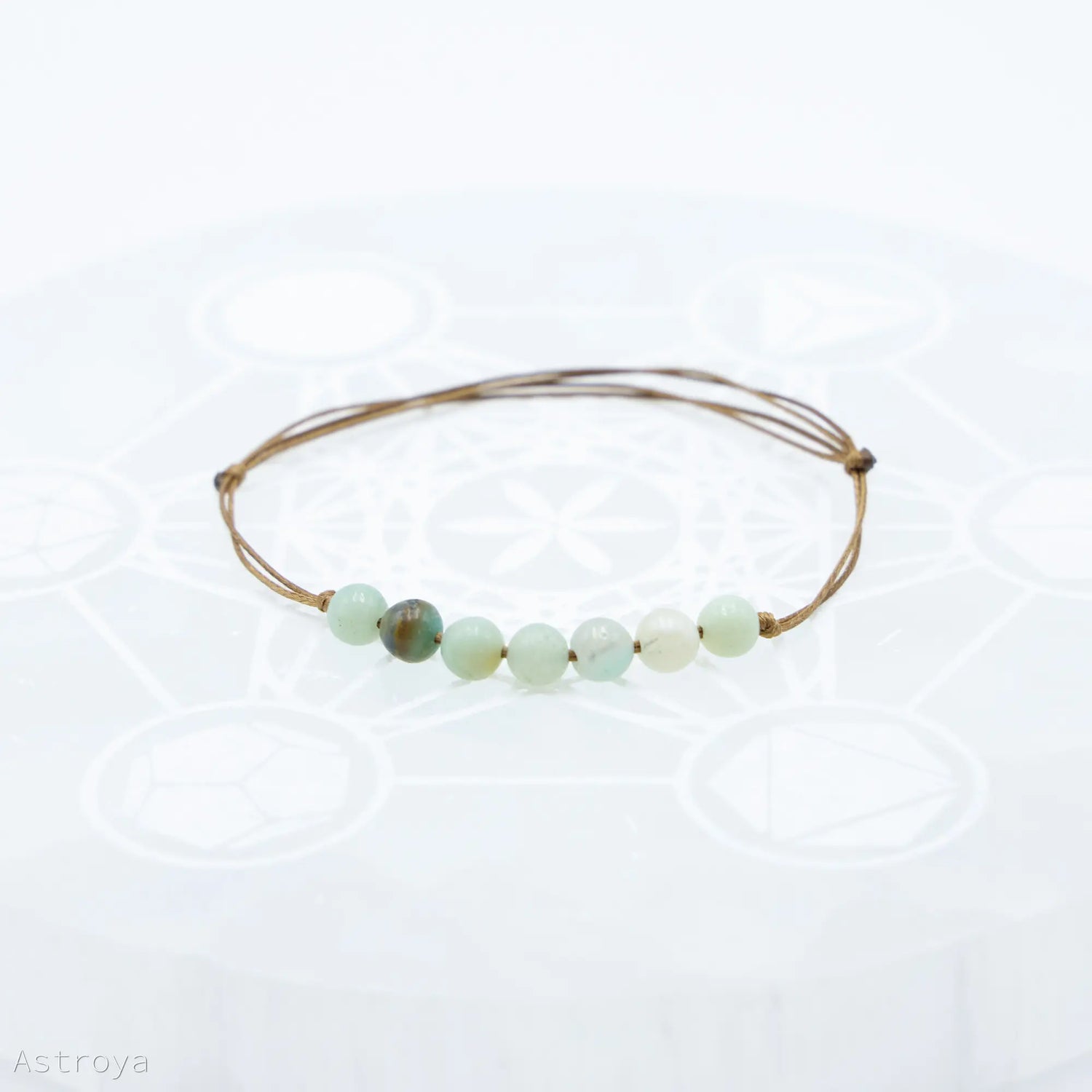 Bracelet Amazonite 7 perles