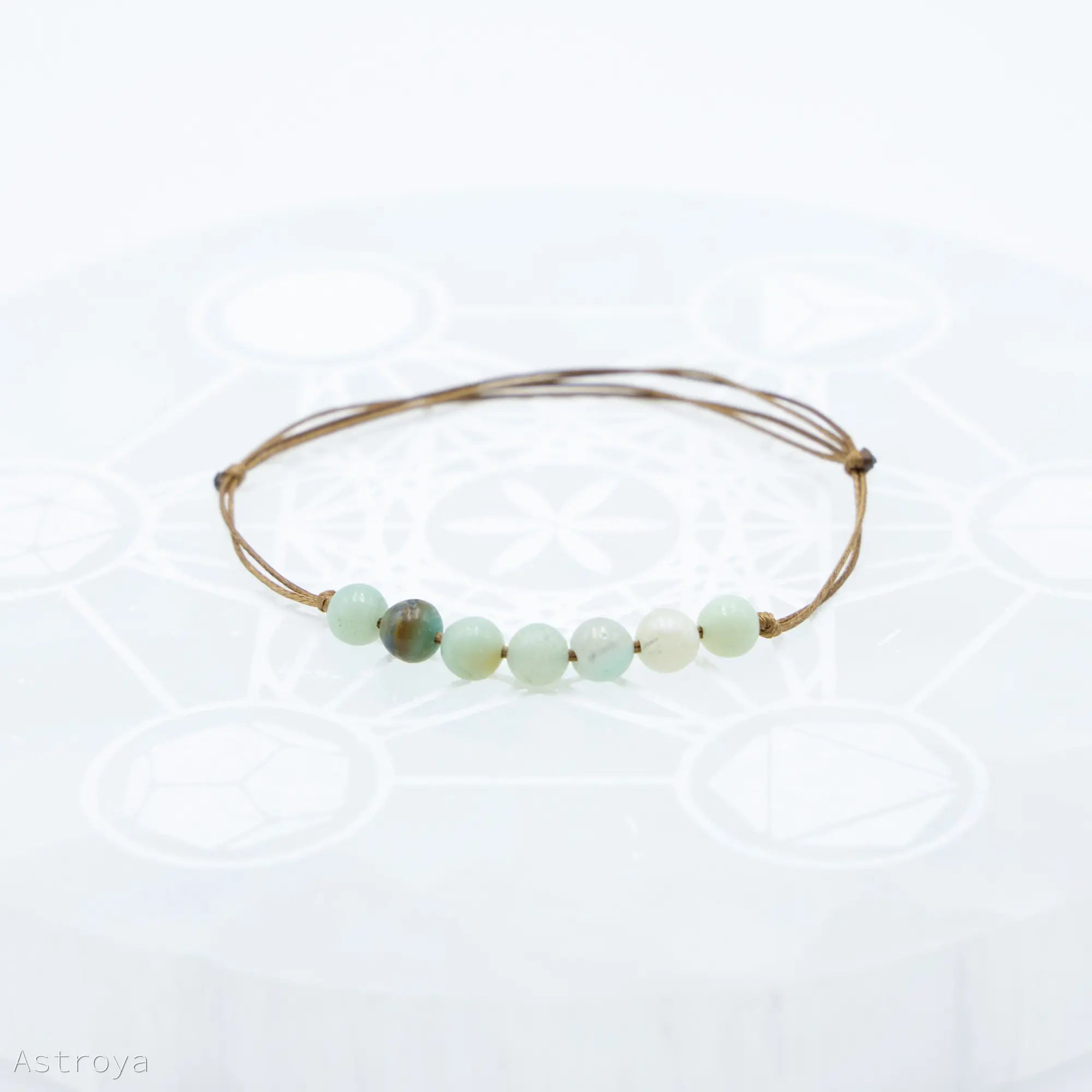 Bracelet Amazonite 7 perles