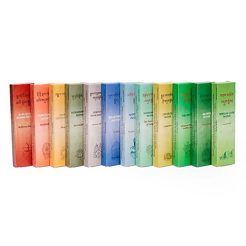 Encens Tibétain - Set de 12 boites – vue 2