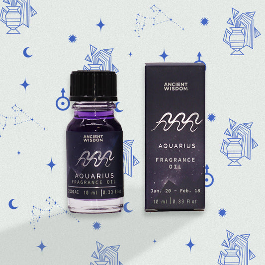Parfum astrologique Verseau | Améthyste et Ambre 10ml