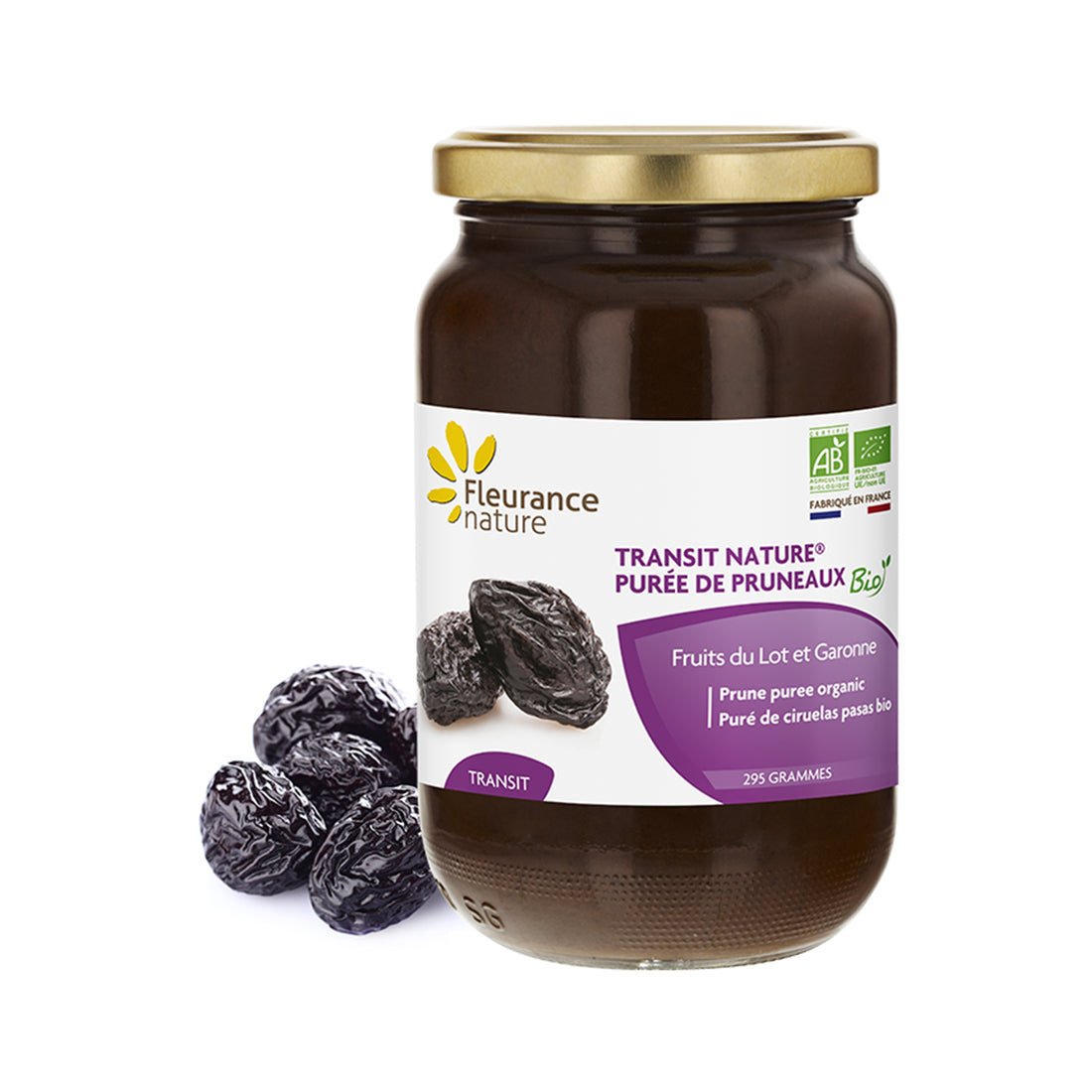 Transit nature® purée de pruneaux
