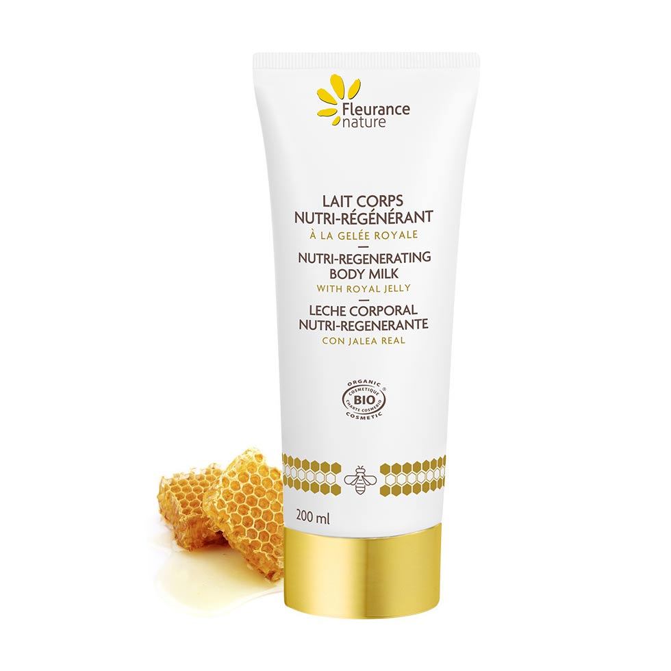 Lait corps nutri-régénerant à la gelée royale