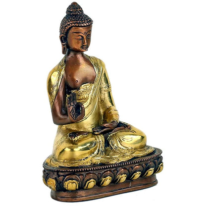 Bouddha Mudra enseignement bichrome