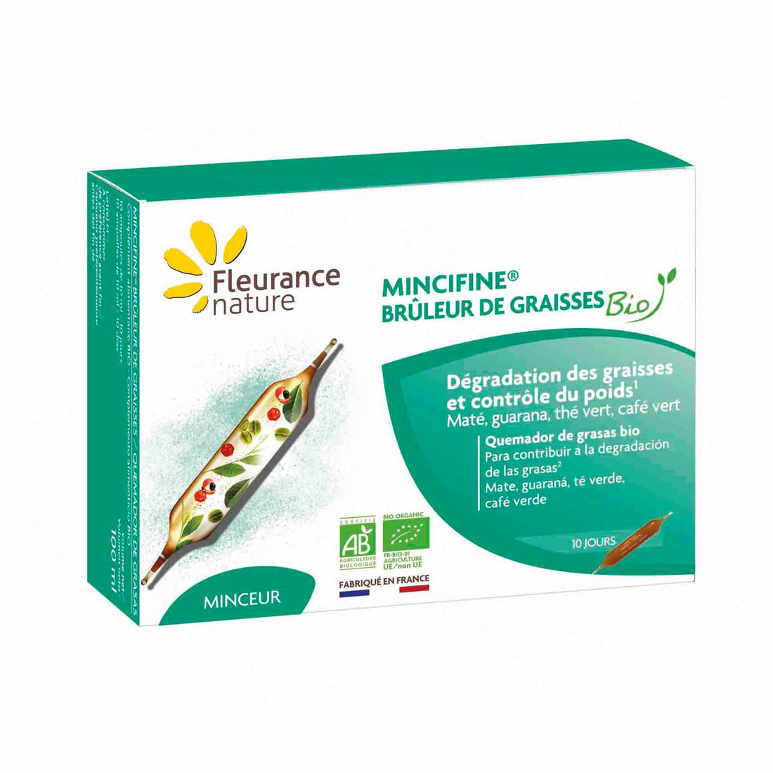 Mincifine® brûleur de graisses BIO en ampoules