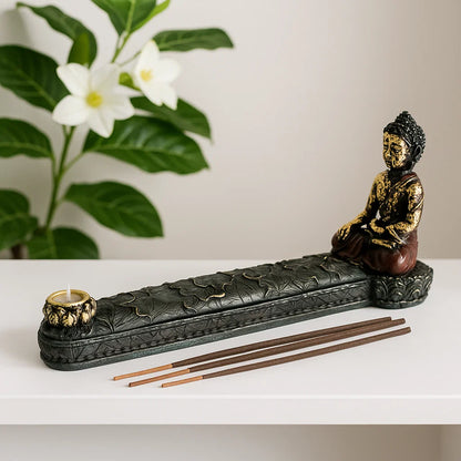 Brûle encens Bouddha antique