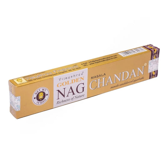 Bâtonnets d'encens Golden Nag - Chandan