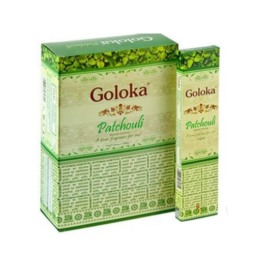 Bâtonnets d'encens Goloka - Patchouli