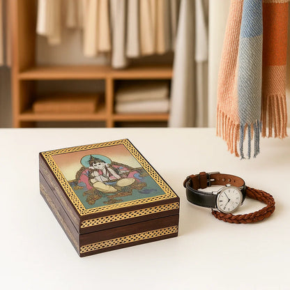 Boite à tarot ou bijoux Ganesh