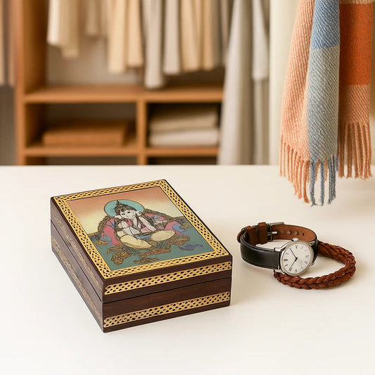 Boite à tarot ou bijoux Ganesh