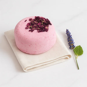 Bombe de bain géante Rose, Lavande & Patchouli