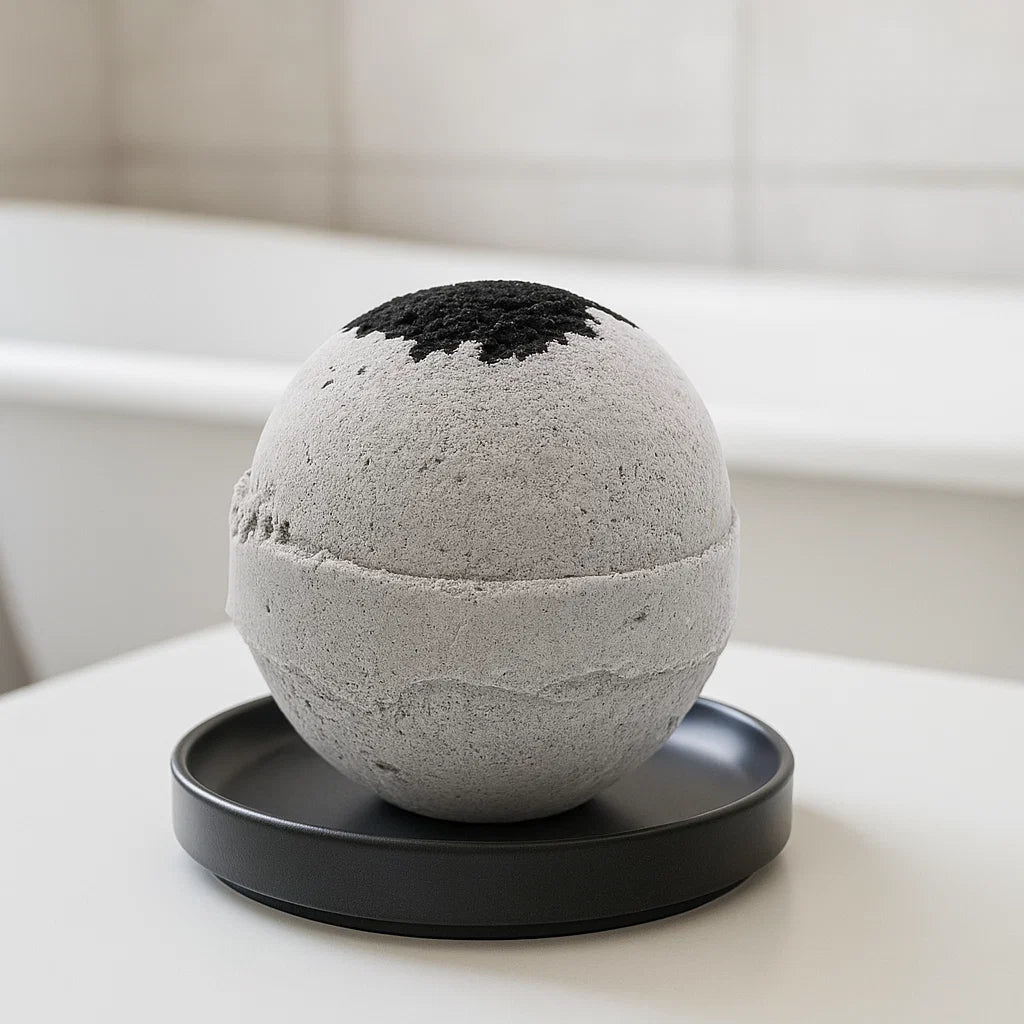 Bombe de bain Charbon de bois