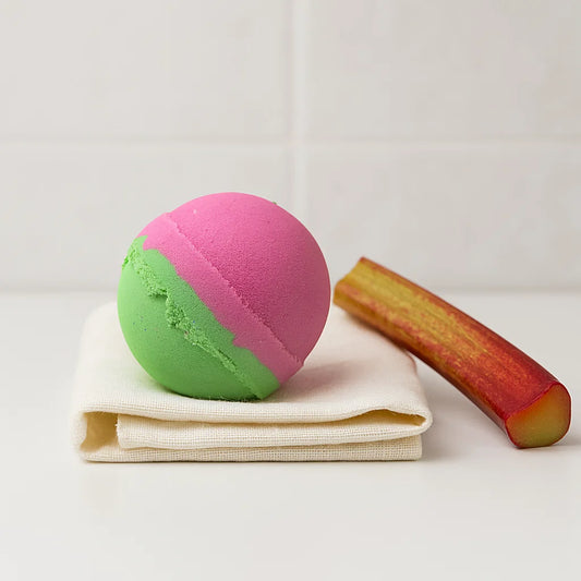 Bombe de bain au Karité | Rhubarbe