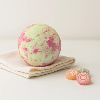 bombe de bain romantique au karité parfum Retro idée cadeau femme