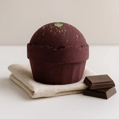 bombe de bain au karité chocolat dubaï parfum gourmand luxe