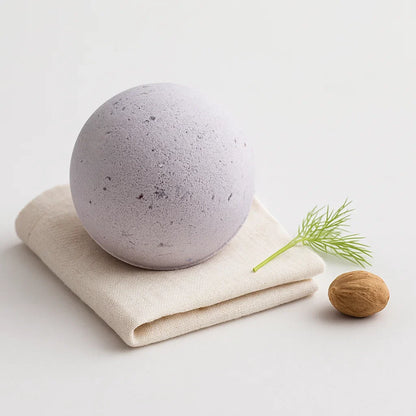 bombe de bain au karité fenouil et jojoba rituel bain bien-être