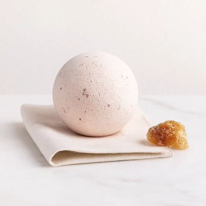 bombe de bain au karité parfum musc oriental coffret bain luxe