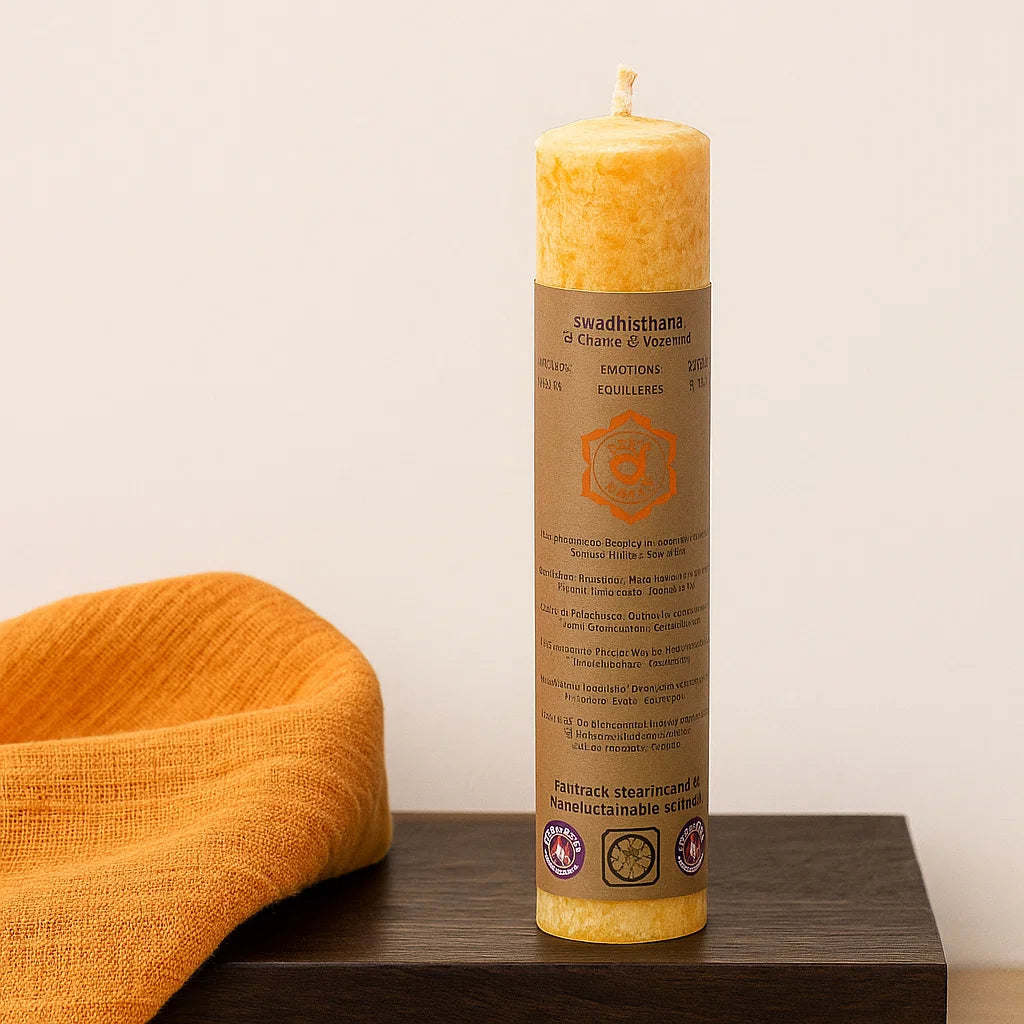 Bougie 2e chakra orange