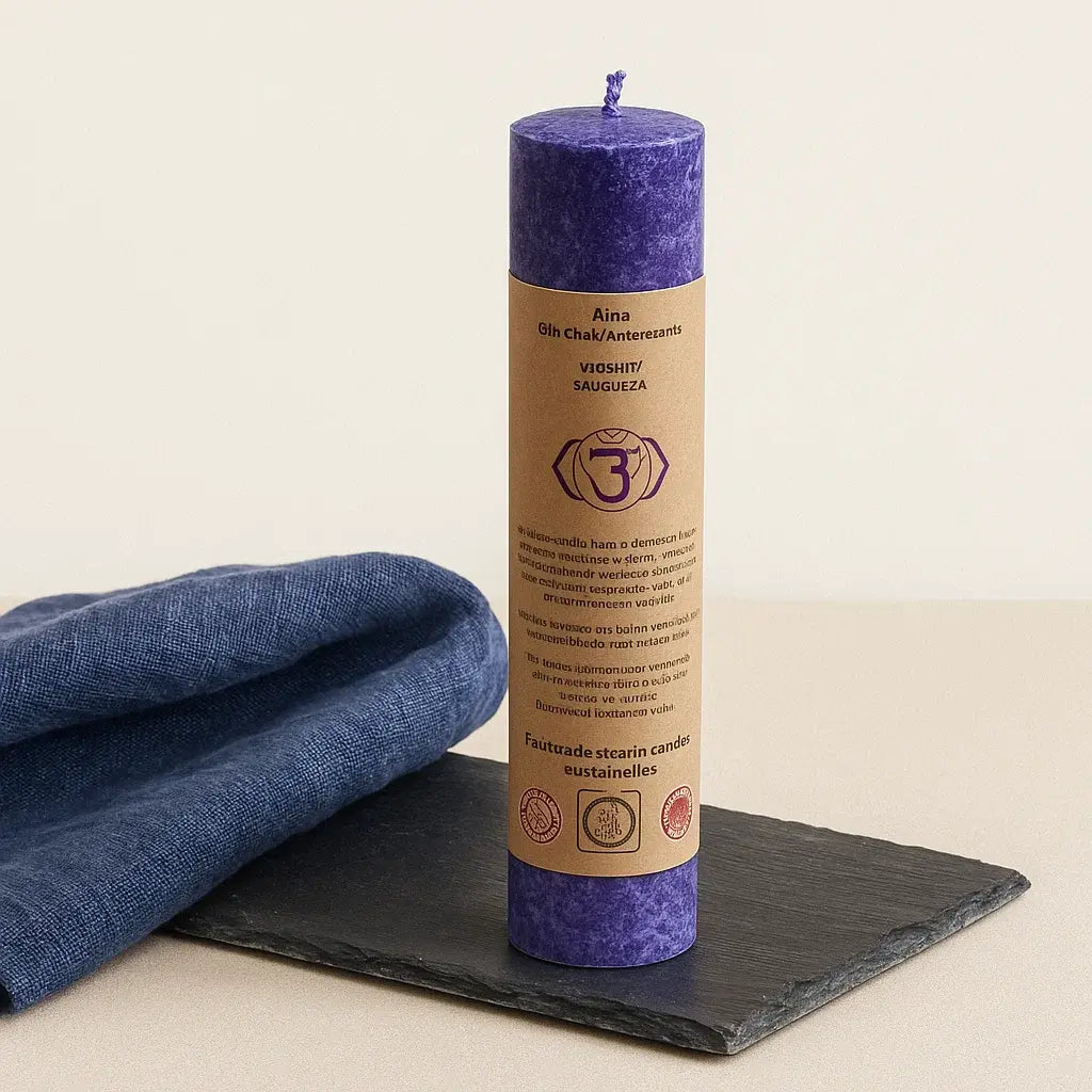 Bougie 6e chakra indigo
