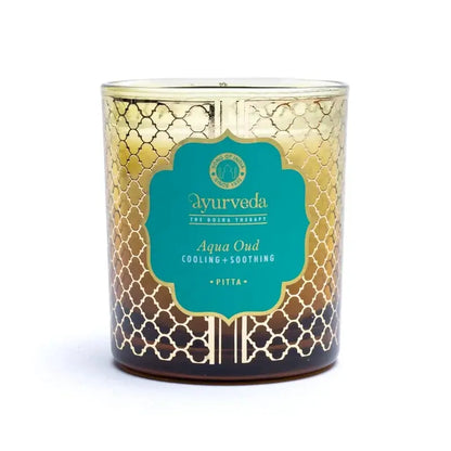 Bougie Ayurvédique Pitta Aqua Oud Verre