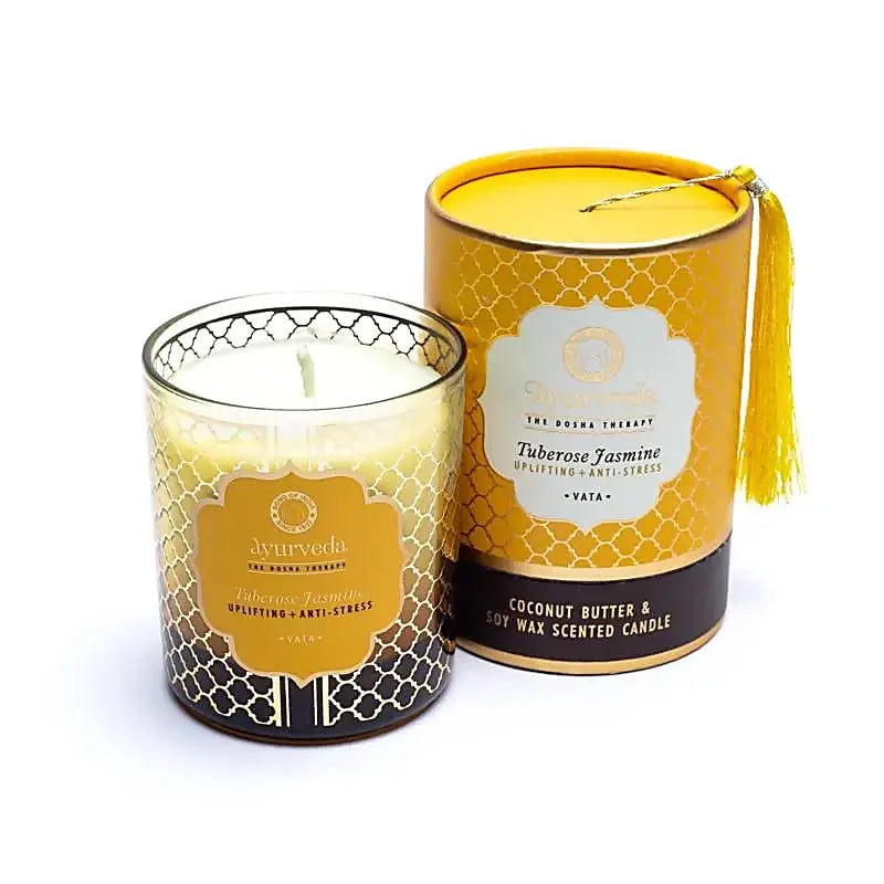 Bougie Ayurvédique Vata Tubereuse Jasmin