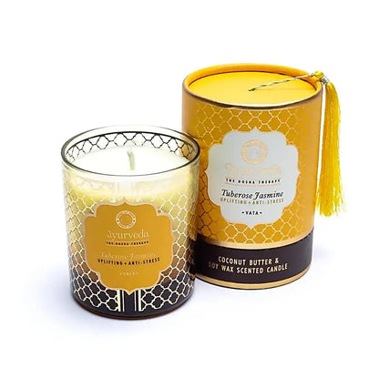 Bougie Ayurvédique Vata Tubereuse Jasmin